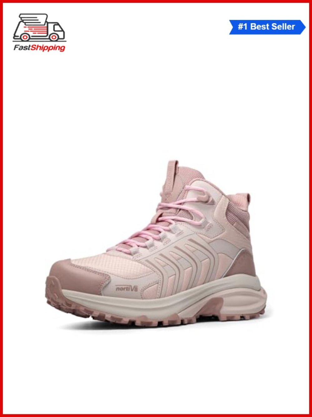 ✨ NORTIV 8 Waterproof Women's Hiking Boots Lightweight Ankle FieldLite Outdoor